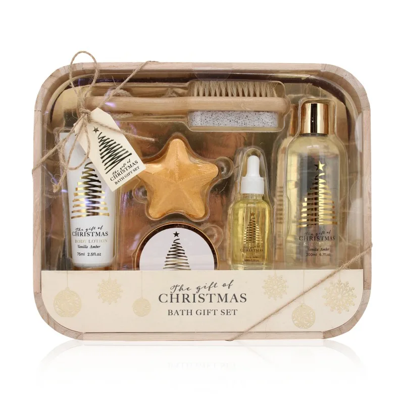 Set mandi Krismas untuk wanita