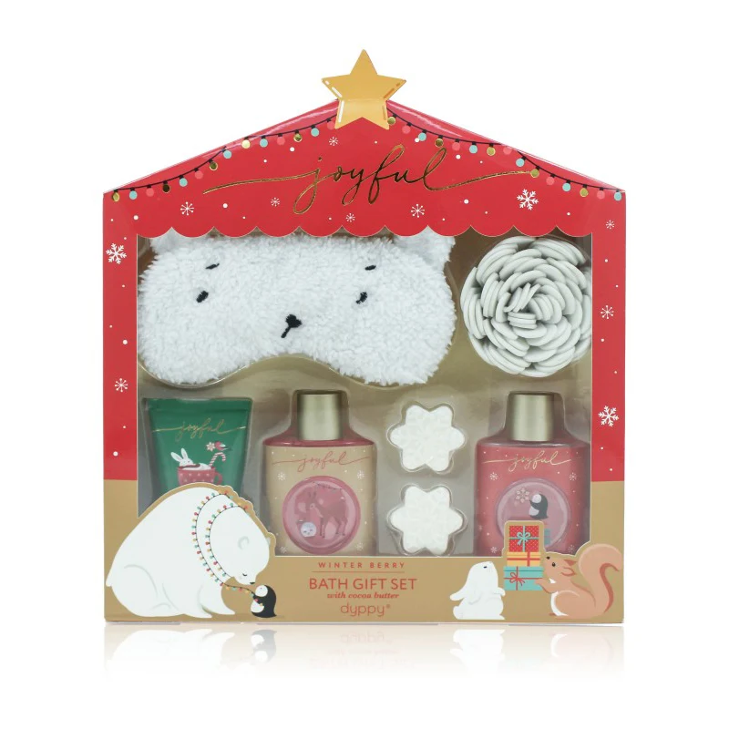Set mandi gelembung Krismas